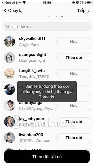 Instructions on creating a Threads account, Meta's newest social network. Picture 8