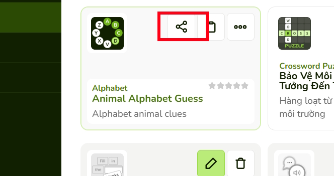 images 10 of Instructions on creating a word guessing game on Educaplay