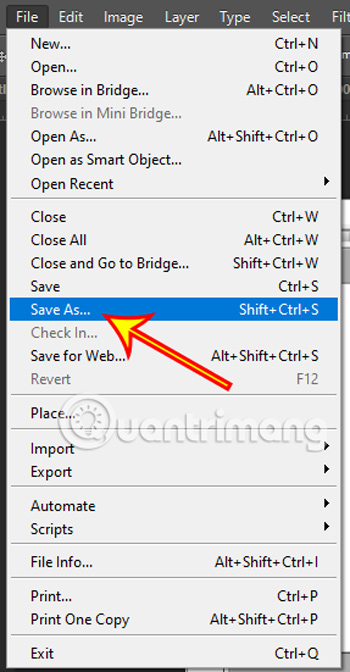 Instructions on creating and saving files in Photoshop CS6 Picture 7