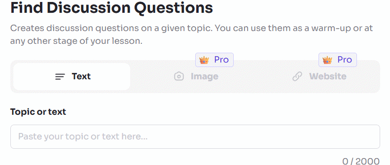 Picture 2 of Instructions on creating discussion questions for English lessons on Twitter