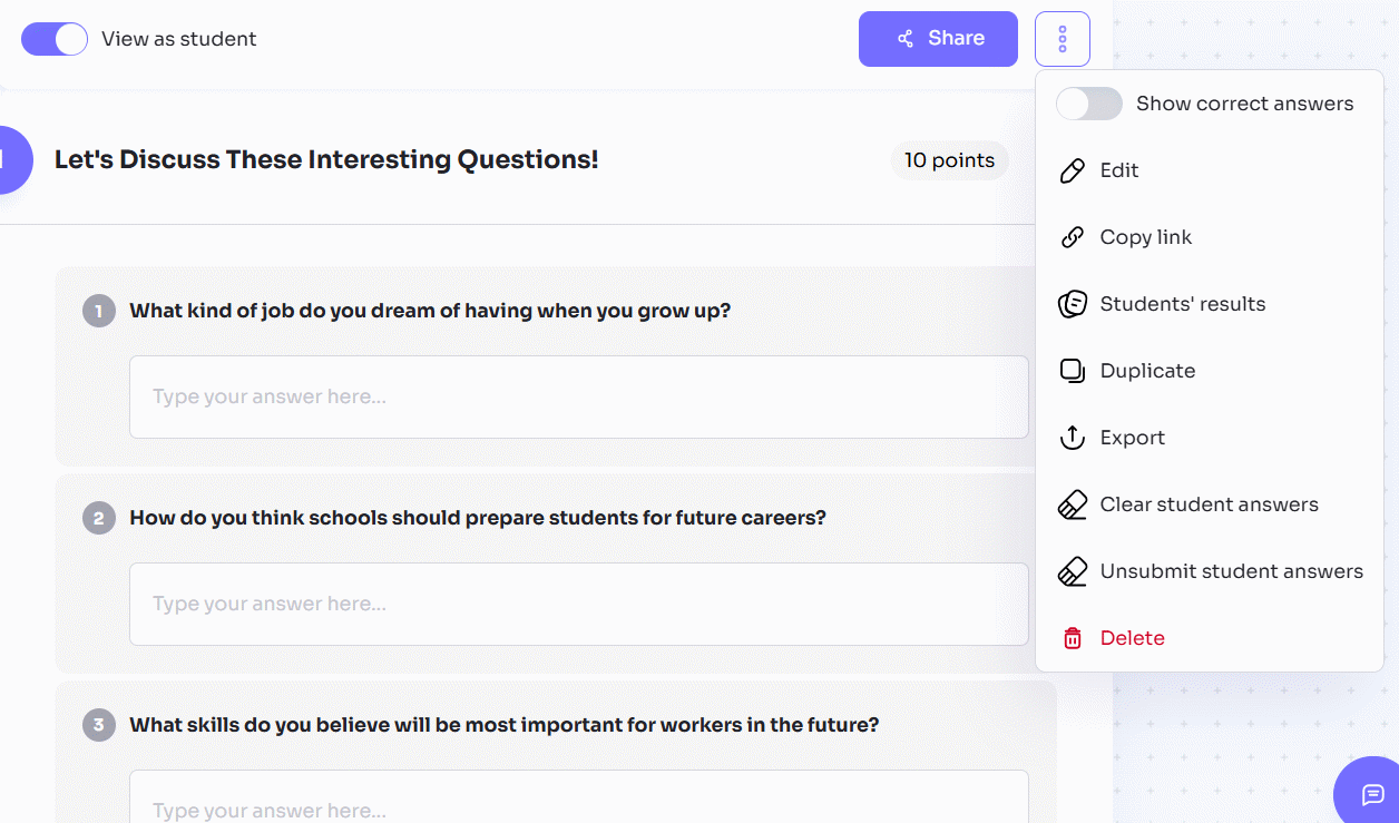 Picture 9 of Instructions on creating discussion questions for English lessons on Twitter