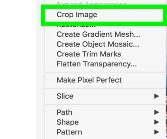 Picture 5 of Instructions on cropping and deleting shapes in Adobe Illustrator