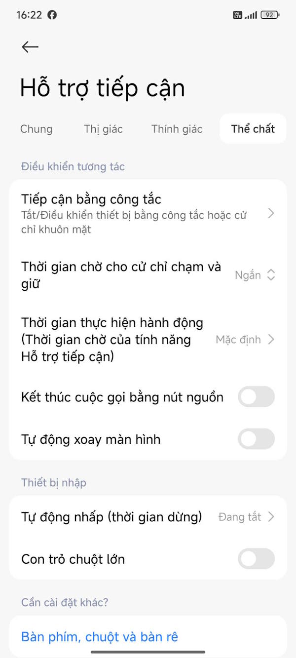 Instructions on how to disable the call end button on Android. Picture 5
