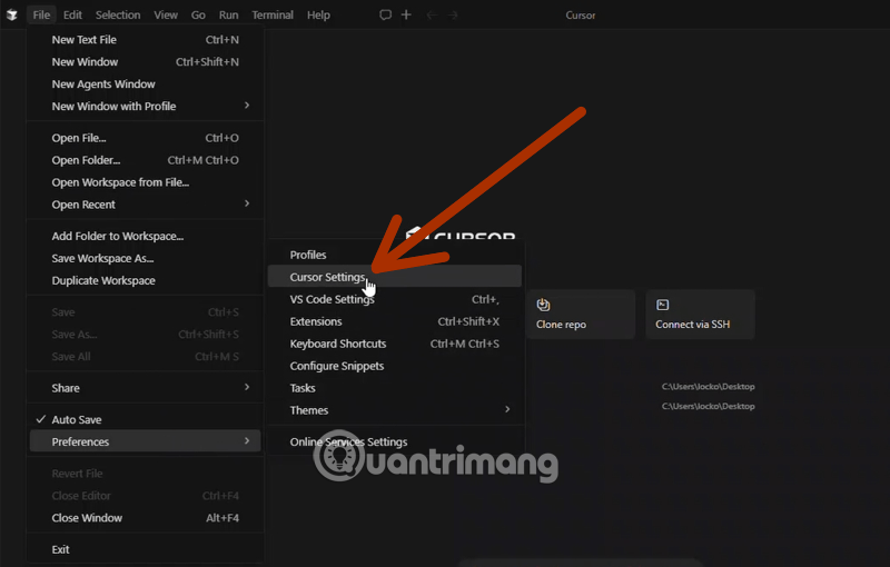 Picture 1 of Instructions on how to add a GitHub MCP Server to Cursor