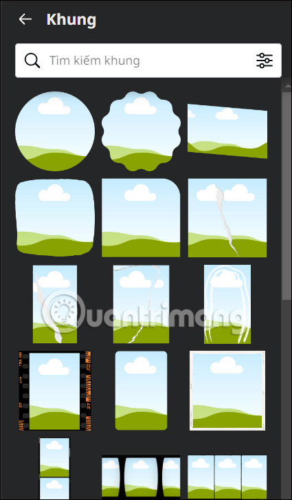 Picture 2 of Instructions on how to add photos to a frame in Canva
