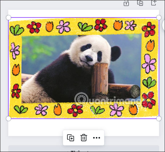 Picture 5 of Instructions on how to add photos to a frame in Canva