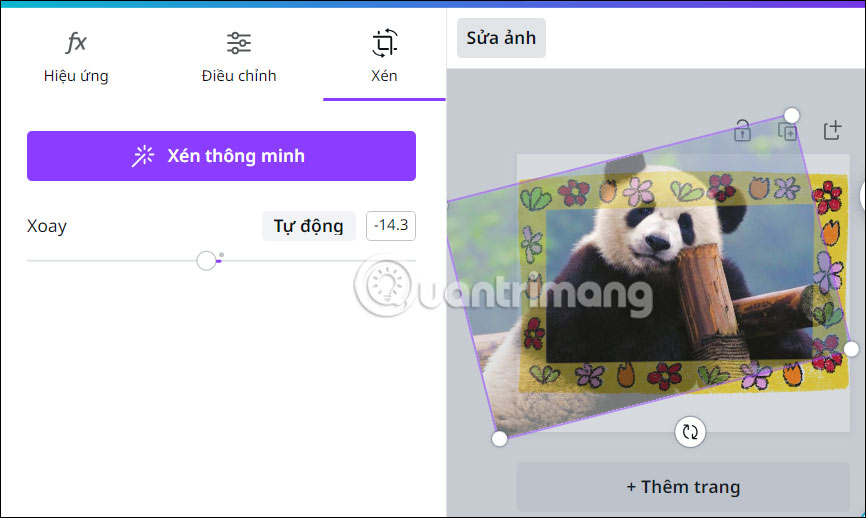 Picture 6 of Instructions on how to add photos to a frame in Canva