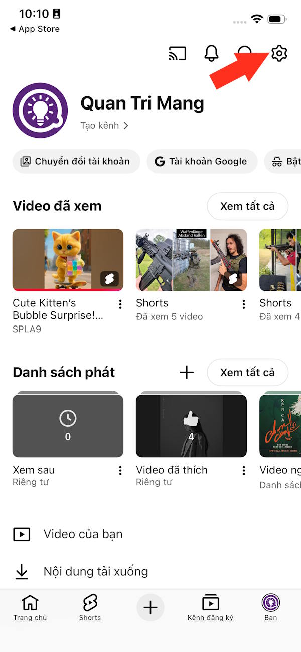 Instructions on how to block YouTube Shorts Picture 1
