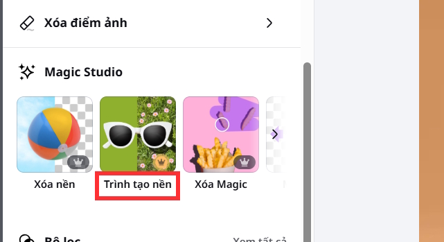 Picture 1 of Guide to changing image backgrounds using Canva AI