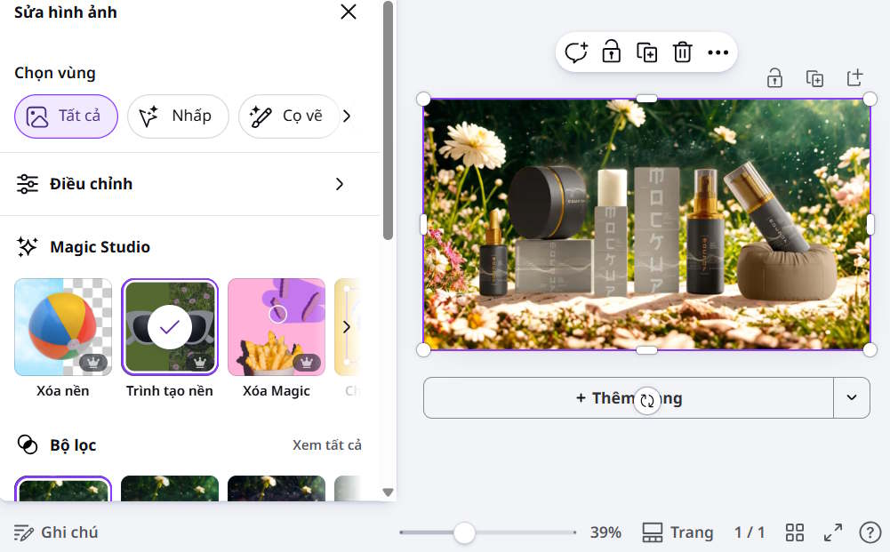 Picture 4 of Guide to changing image backgrounds using Canva AI