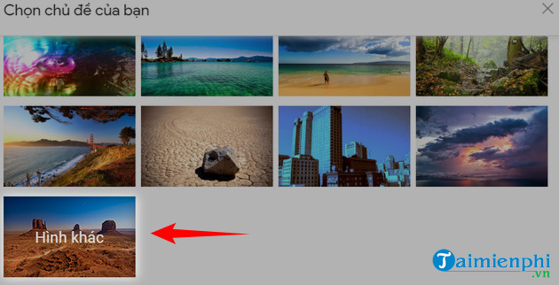 Picture 2 of Instructions on how to change the Gmail background image on a computer.