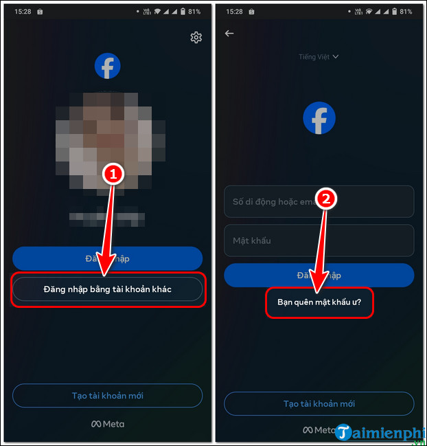 Picture 15 of Instructions on how to change your Facebook password on a computer or phone.