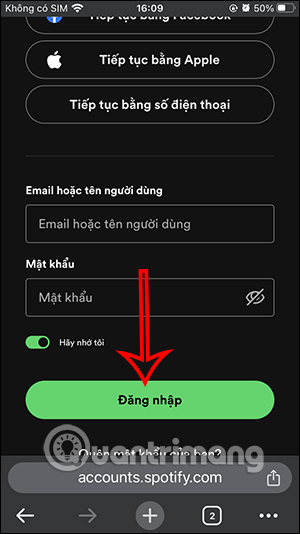 images 4 of Instructions on how to change your Spotify password