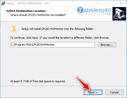 Picture 3 of Instructions on how to check CPU temperature using HWMonitor