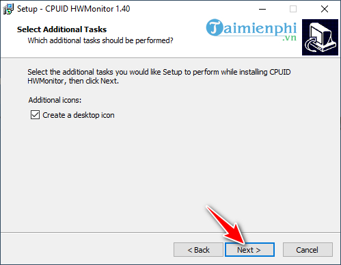 Picture 5 of Instructions on how to check CPU temperature using HWMonitor