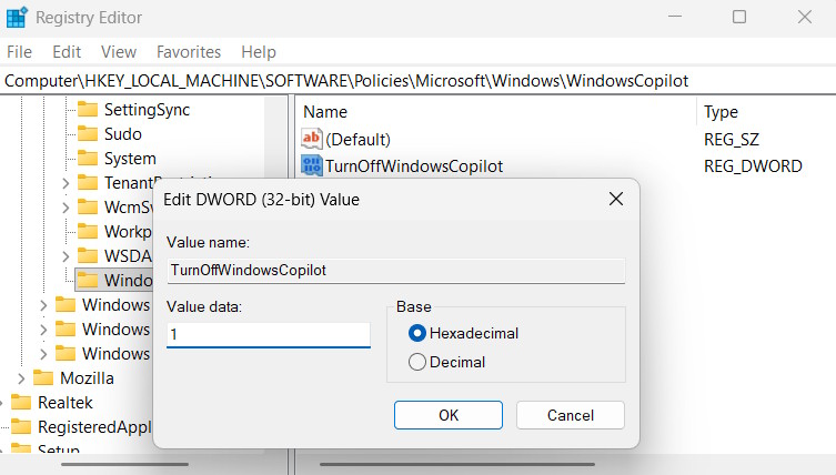 Instructions on how to completely uninstall Copilot on Windows 11 Picture 13
