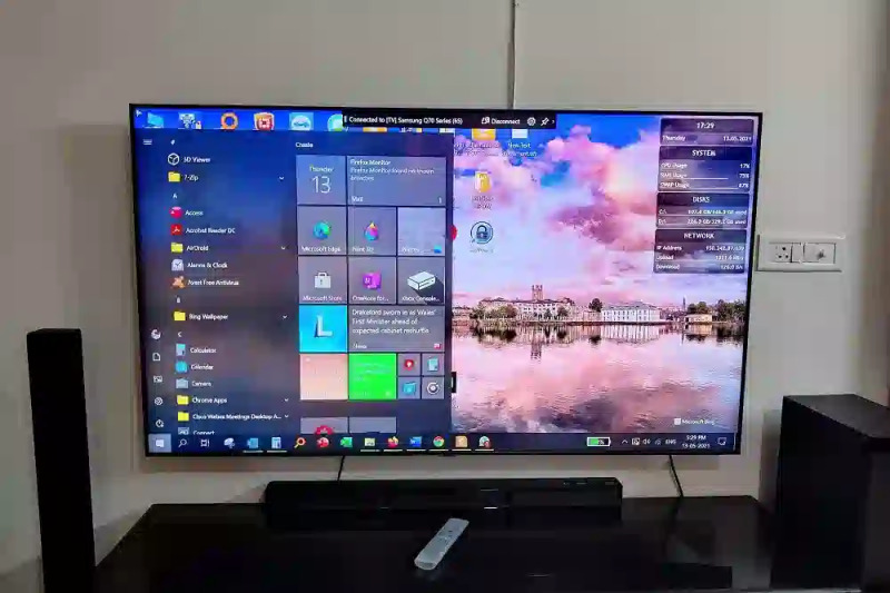 Instructions on how to connect a computer to a TV in the simplest way Picture 11