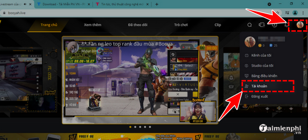 Picture 3 of Instructions on how to connect your Free Fire account to BOOYAH! Live