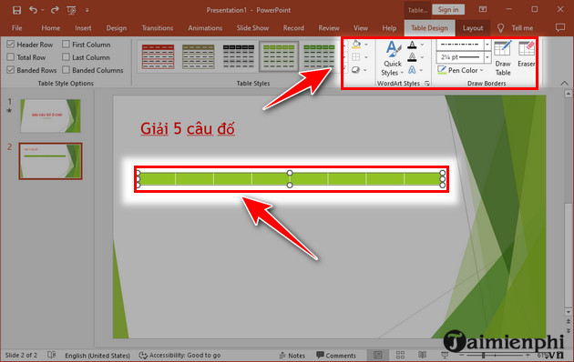 images 9 of Instructions on how to create a crossword puzzle in PowerPoint with effects.