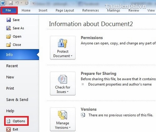 Instructions on how to create Labels, mailing labels in Word 2010 Picture 3