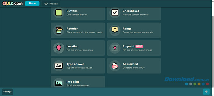 images 3 of Instructions on how to create quizzes on Quiz.com