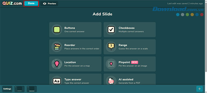 images 6 of Instructions on how to create quizzes on Quiz.com