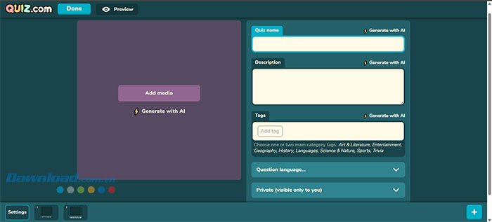 images 7 of Instructions on how to create quizzes on Quiz.com