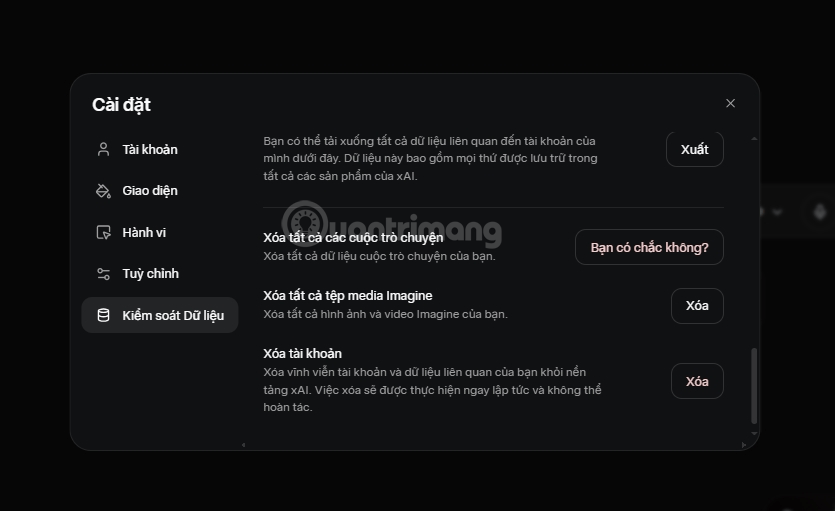 Grok chat history deletion guide Picture 8