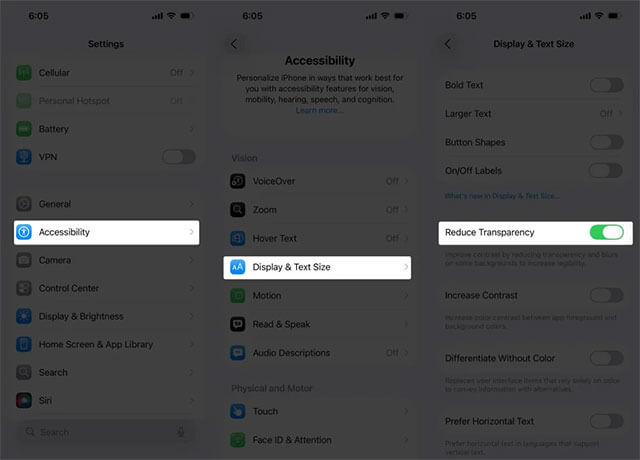 images 1 of Instructions on how to disable Liquid Glass in iOS 26 on iPhone