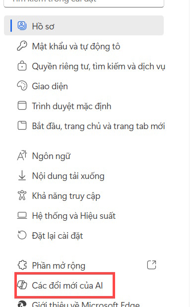 Instructions on disabling New Tab Copilot on Microsoft Edge Picture 3