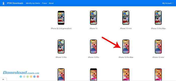 Instructions on how to downgrade iOS 26 to iOS 18 on iPhone. Picture 1
