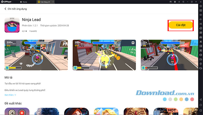 images 4 of Instructions on how to download Ninja Lead game on PC