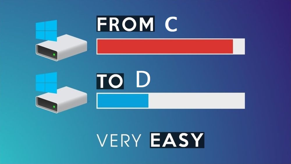 Picture 1 of Instructions on how to easily transfer data from drive C to drive D.