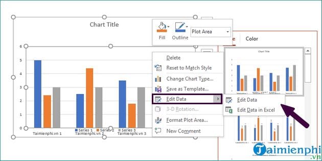 images 6 of Instructions on how to edit and delete chart data in PowerPoint