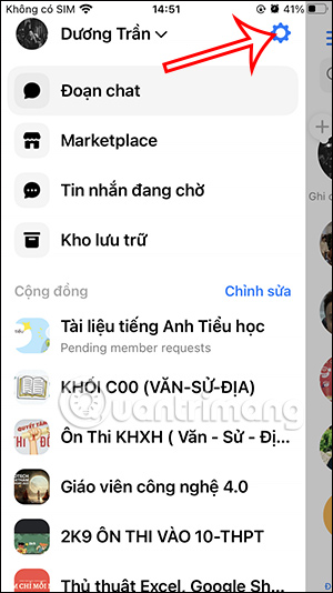 Picture 2 of Instructions on how to enable end-to-end encryption in Messenger.