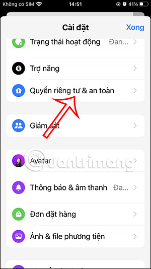 Picture 3 of Instructions on how to enable end-to-end encryption in Messenger.