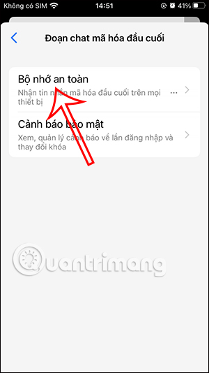 Picture 5 of Instructions on how to enable end-to-end encryption in Messenger.
