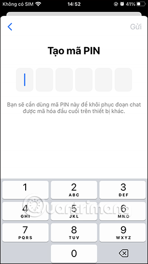 Picture 8 of Instructions on how to enable end-to-end encryption in Messenger.