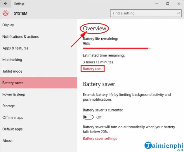 Picture 7 of Instructions on how to enable the Battery Saver function on your laptop.