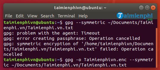 Instructions on how to encrypt files and folders on Ubuntu Picture 17