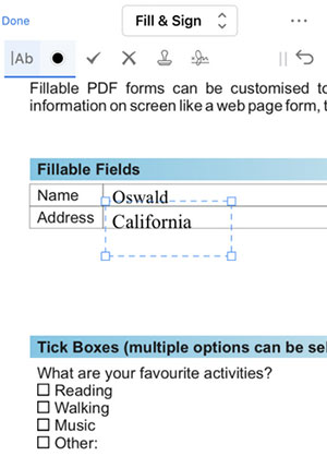 images 4 of Instructions on how to fill in PDF files on iPhone using PDFgear