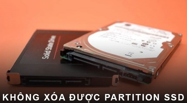 Instructions on how to fix the error of not being able to delete SSD Partition Picture 1