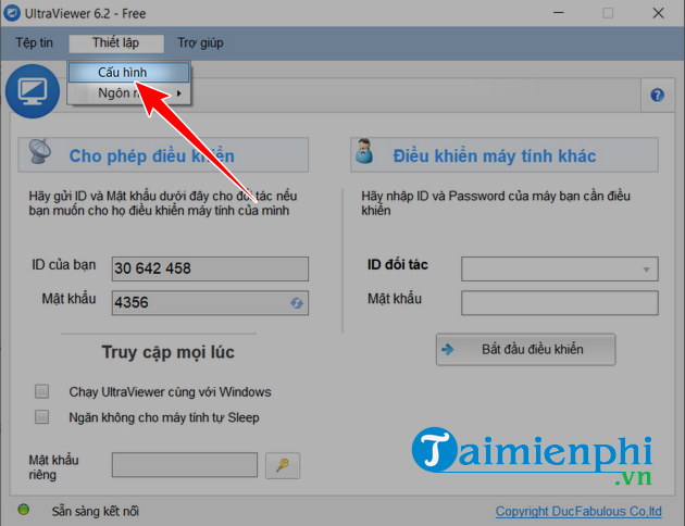 Picture 7 of Instructions on how to fix the issue of the ID not showing on Ultraviewer.