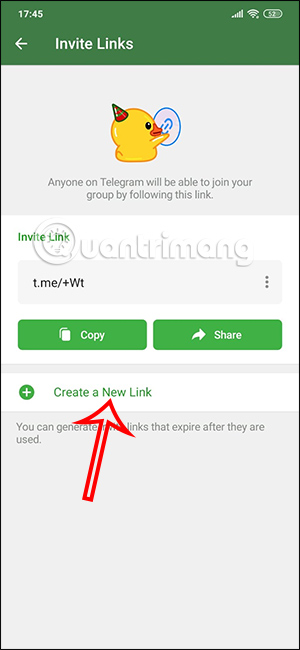 Instructions on how to get the Telegram group link Picture 5