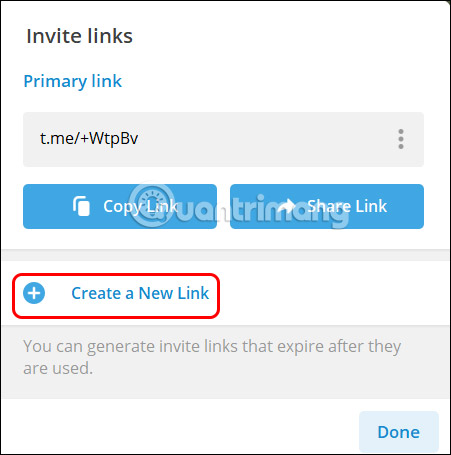 Instructions on how to get the Telegram group link Picture 9