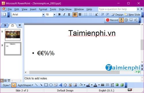 images 11 of Instructions on how to insert special characters in PowerPoint (various versions)