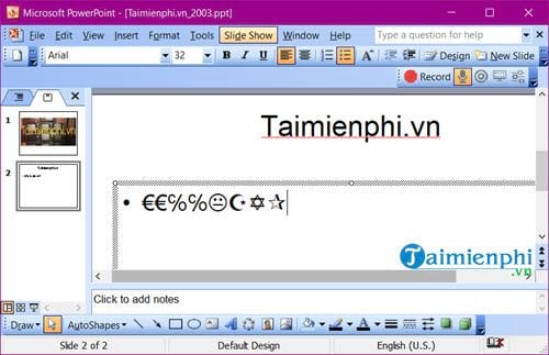 images 13 of Instructions on how to insert special characters in PowerPoint (various versions)