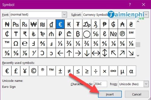 images 4 of Instructions on how to insert special characters in PowerPoint (various versions)