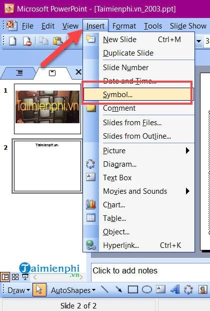 images 9 of Instructions on how to insert special characters in PowerPoint (various versions)
