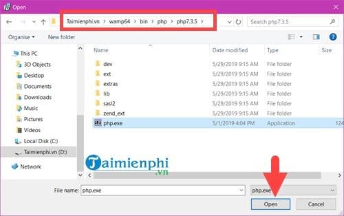 Picture 11 of Instructions on how to install Laravel, supporting web programming.